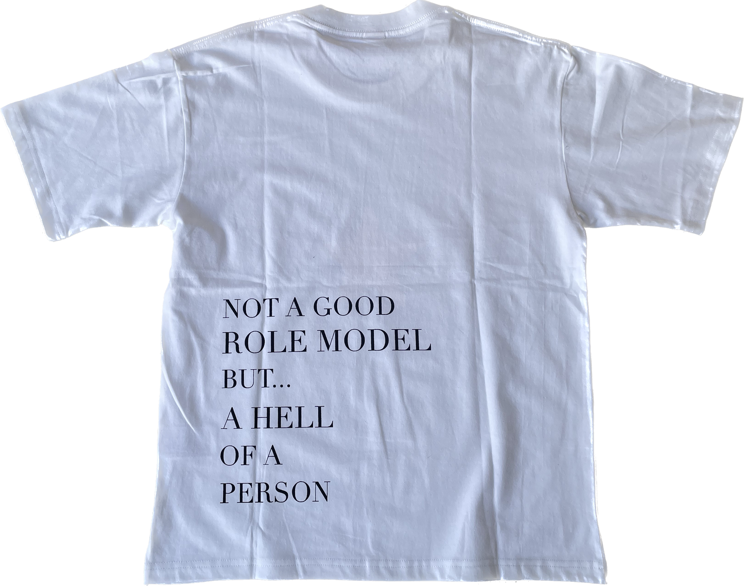 'Role Model' White T-shirt