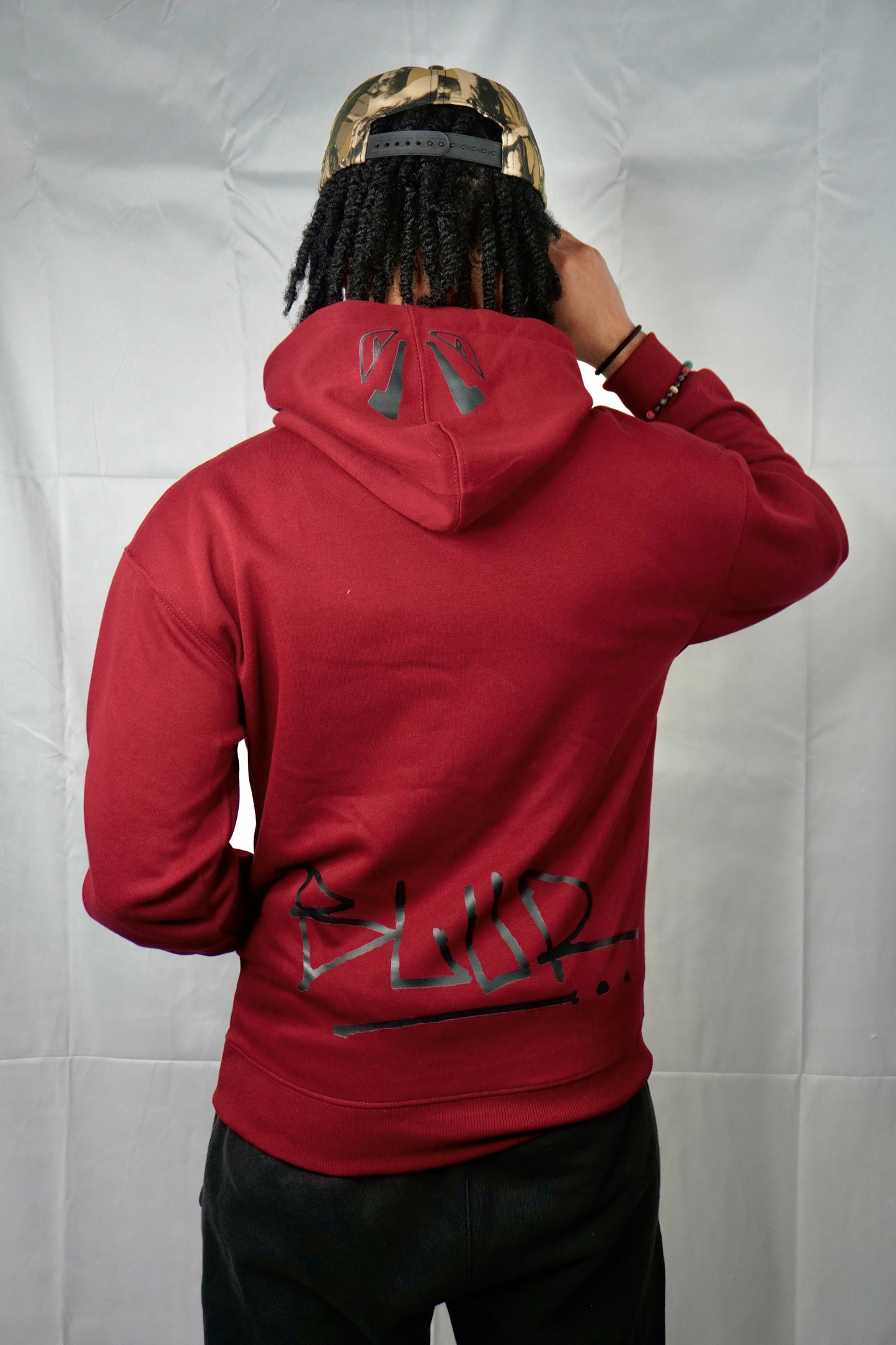 WRATH hoodie 'Burgundy'